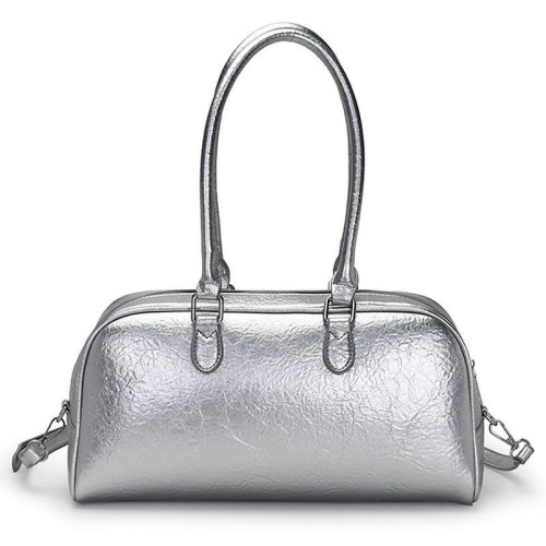 Женская кожаная сумка 5622 SILVER