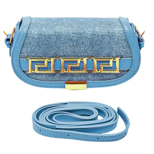 Женская джинсовая сумка 3063 BLUE