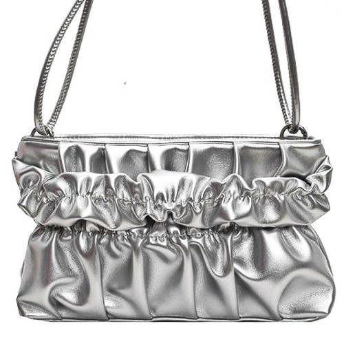 Женская кожаная сумка 6638 SILVER