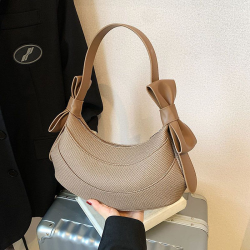 Женская текстильная сумка LPJX2736 BROWN