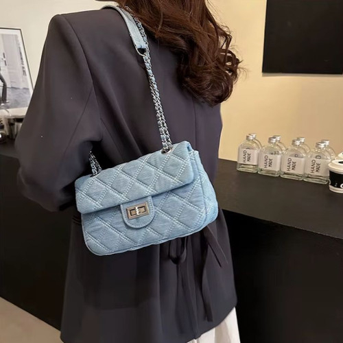 Женская джинсовая сумка XNC 643 L BLUE