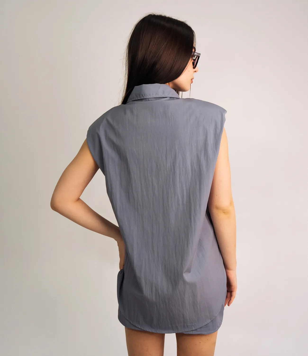 ст. цена840руб.! Костюм #КТ403, серый