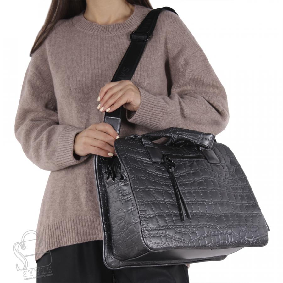 Сумка женская 593459 silver Velina Fabbiano-Safenta/30