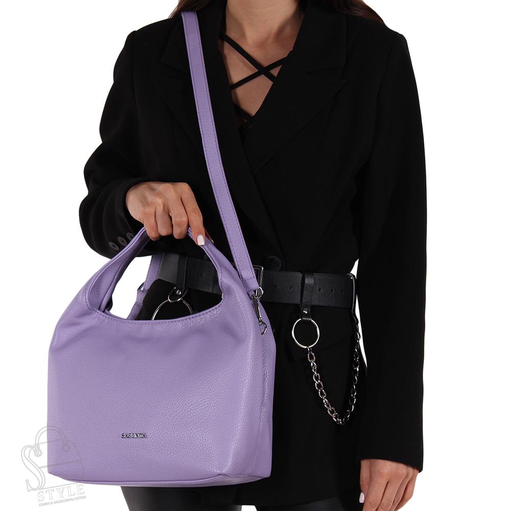 Сумка женская 575668 purple Velina Fabbiano-Safenta/30