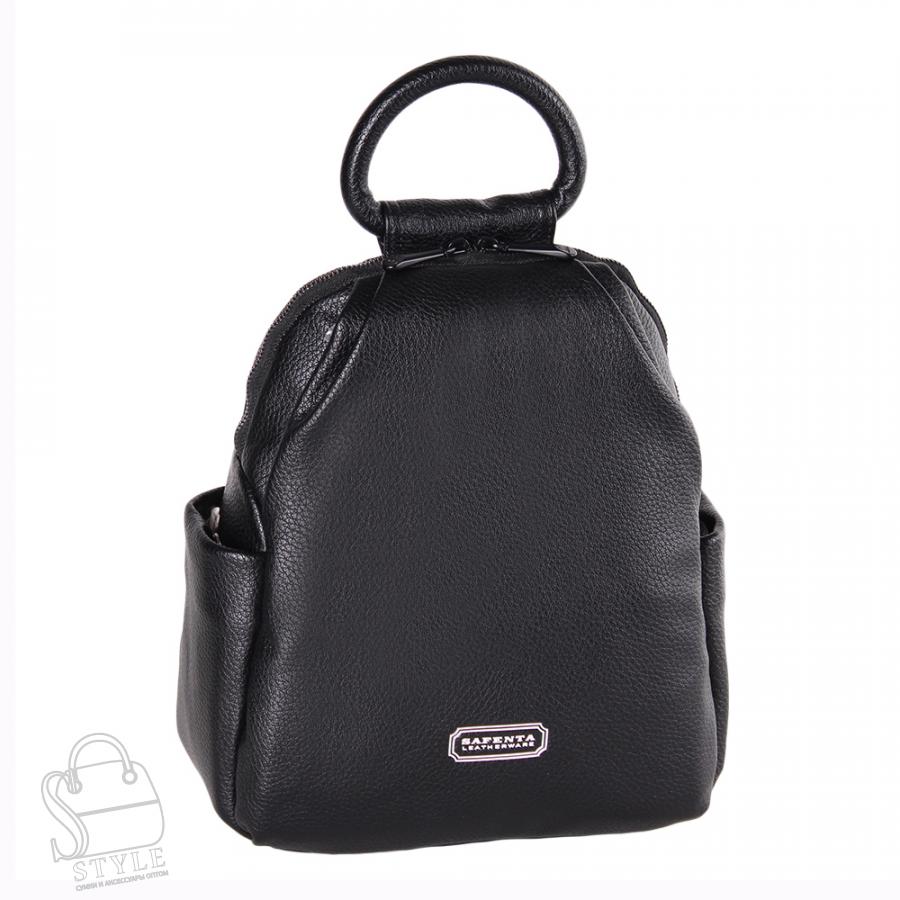 Рюкзак женский 670102 black Velina Fabbiano-Safenta/30