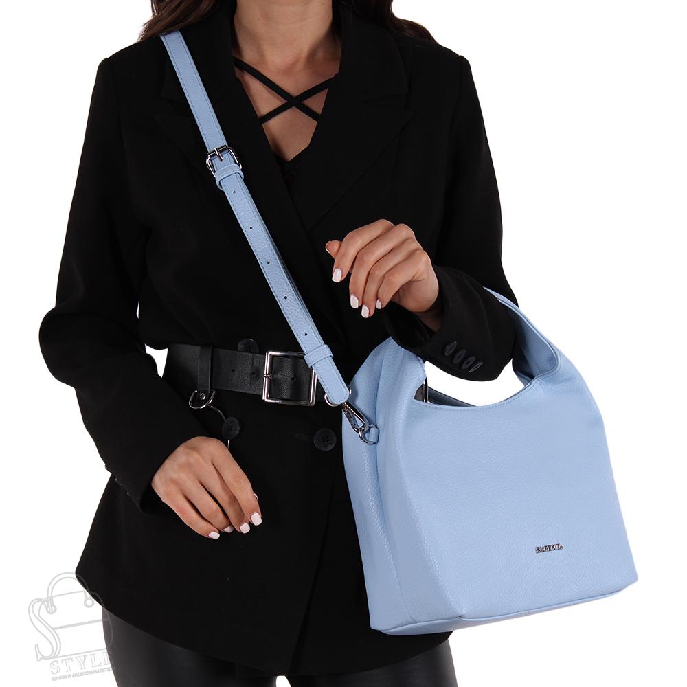 Сумка женская 575668 blue Velina Fabbiano-Safenta/30
