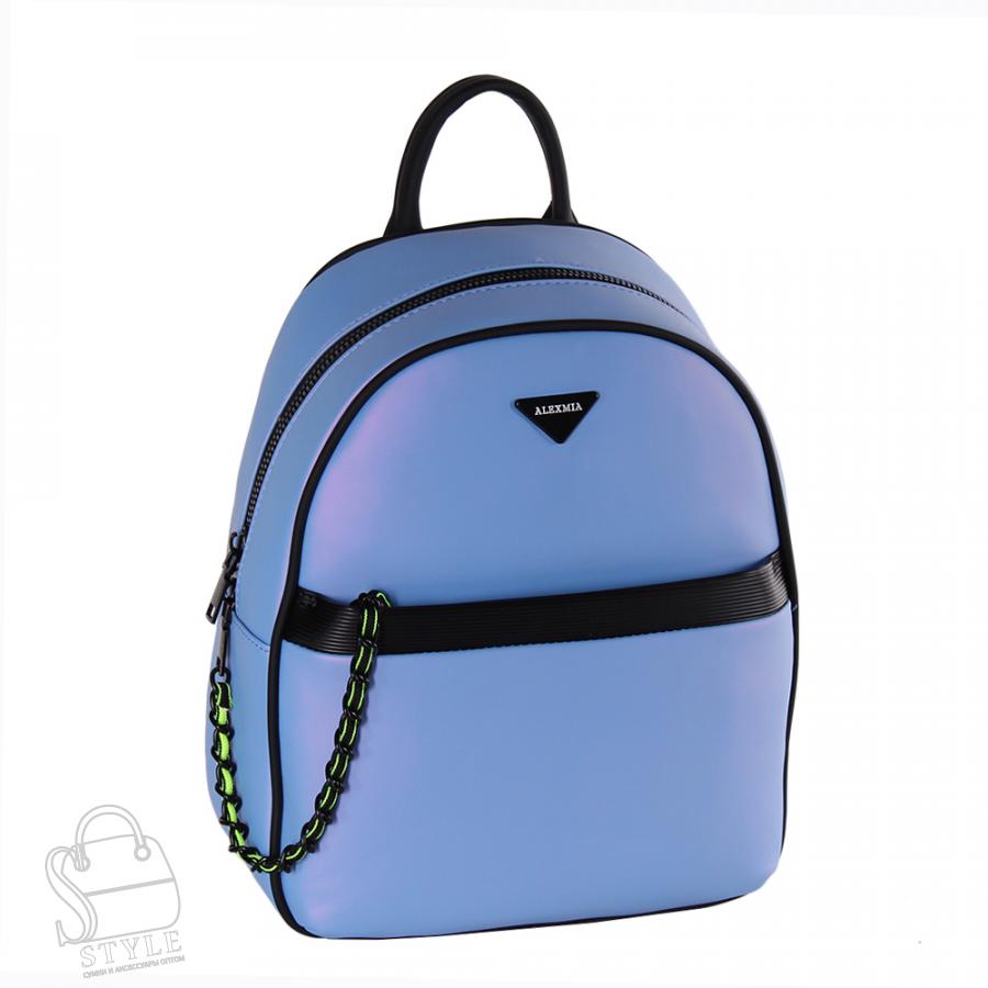 Рюкзак женский 8878CD blue Alex&Mia/30 в Новосибирске