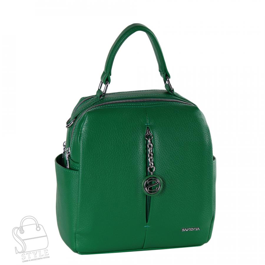 Рюкзак женский 69013-20 green Velina Fabbiano-Safenta/30