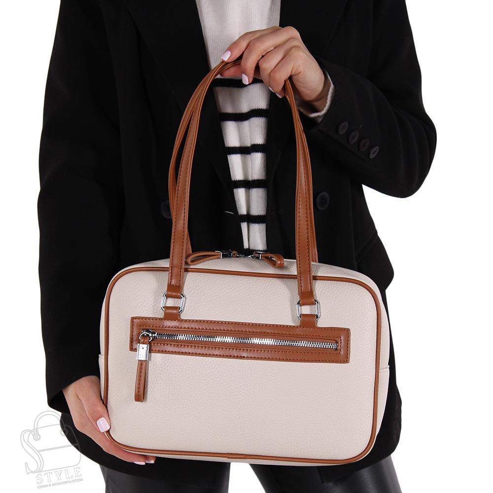 Сумка женская 593375 beige Velina Fabbiano-Safenta/30 в Новосибирске