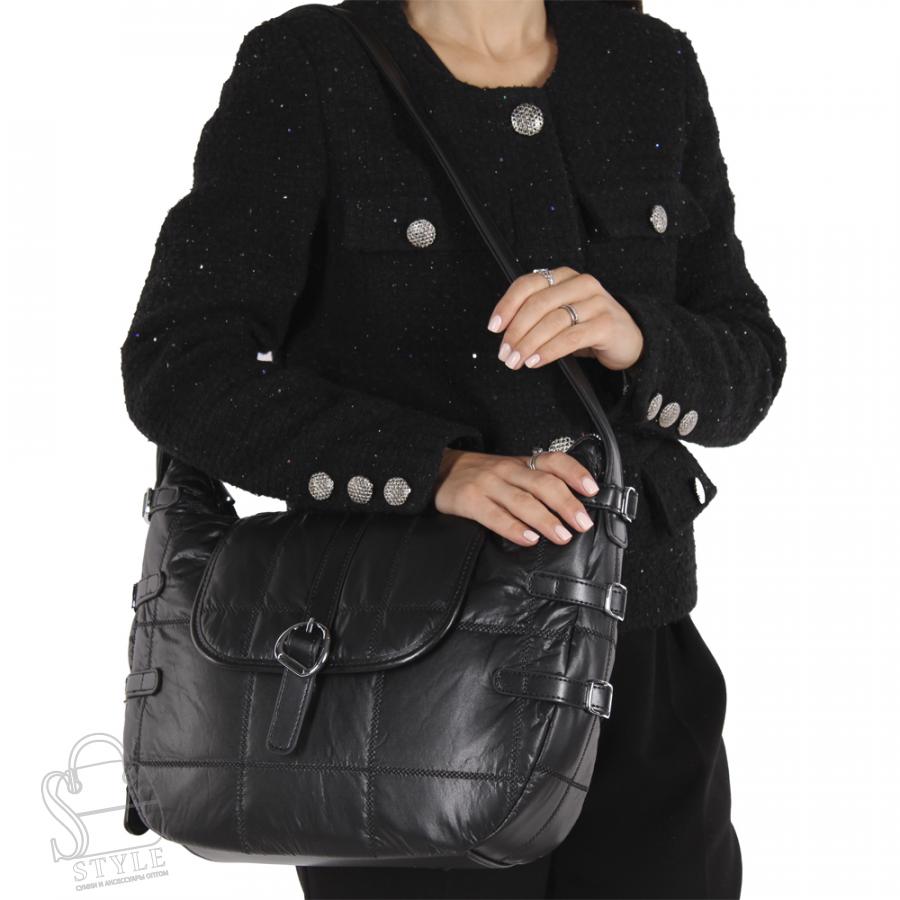 Сумка женская 58144 black Velina Fabbiano-Safenta/30