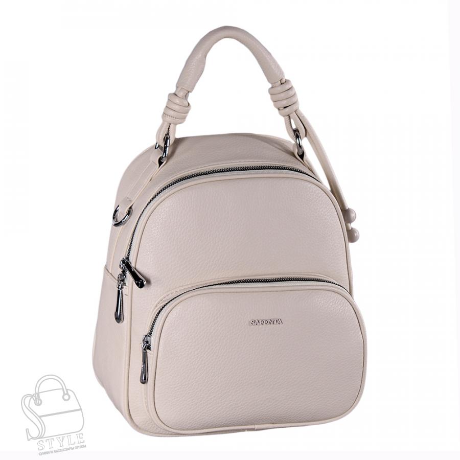 Рюкзак женский 670070-1 beige Velina Fabbaino-Safenta/30