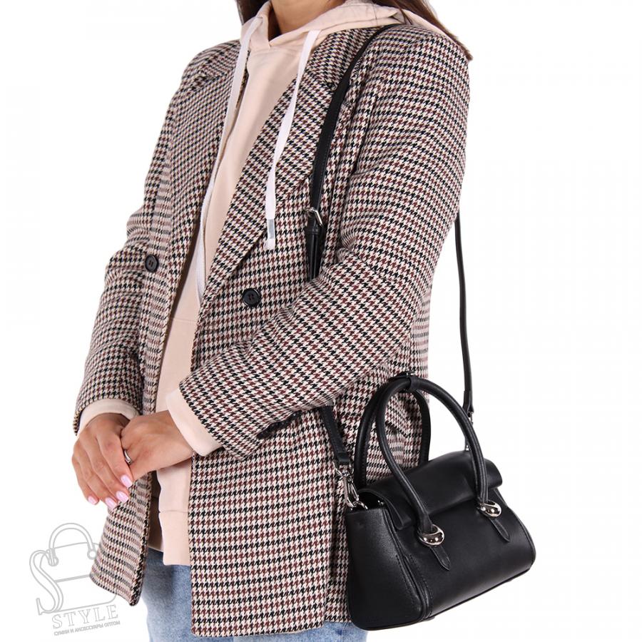 Сумка женская кожаная 23041185VG black Vitelli Grassi/30