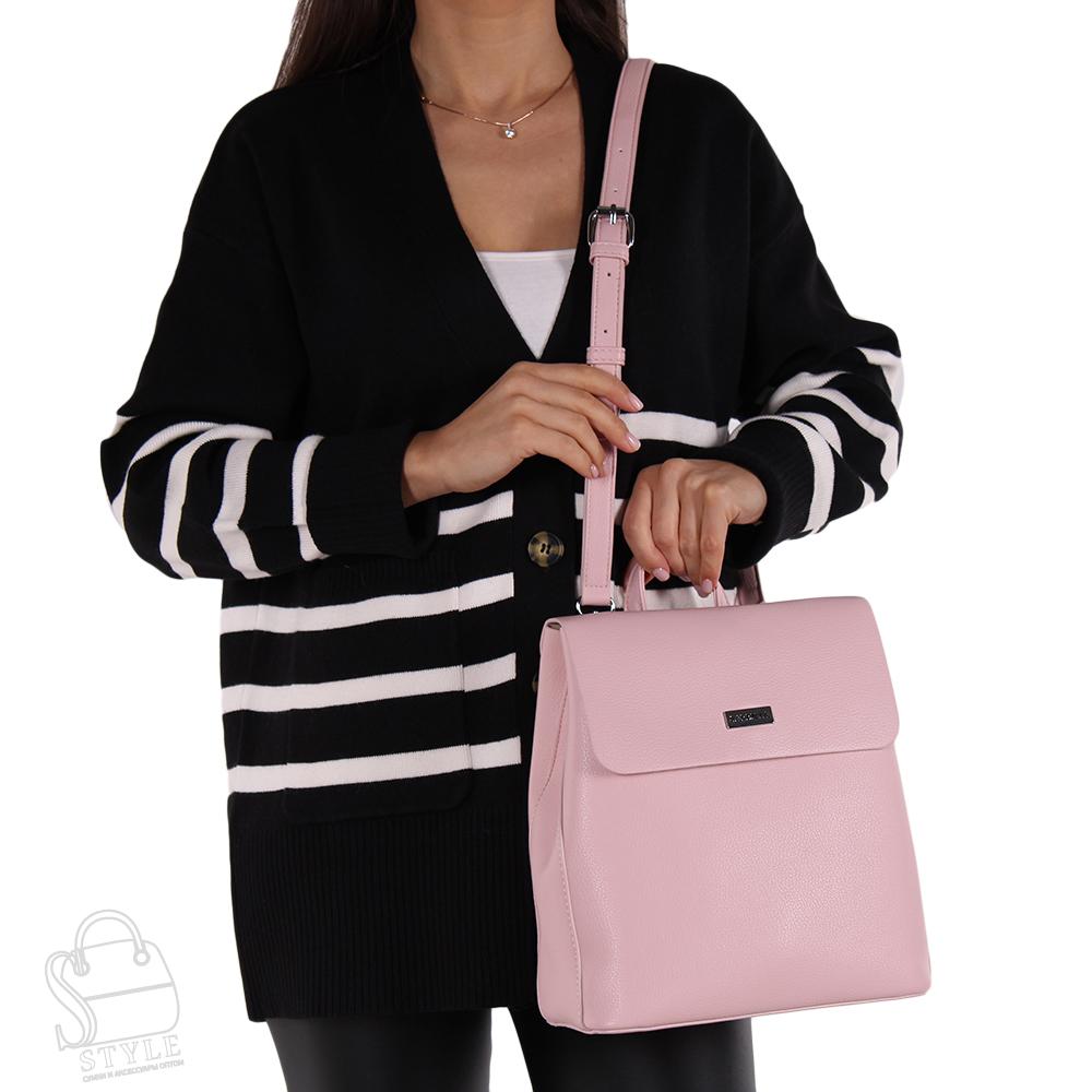 Рюкзак женский 69134 pink Velina Fabbiano-Safenta/30