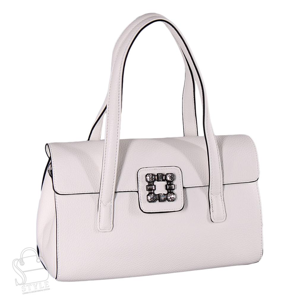 Сумка женская 593374 white Velina Fabbiano-Safenta/30 в Новосибирске