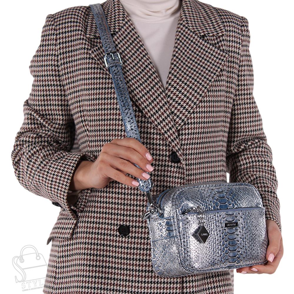 Сумка женская 270157 blue Velina Fabbiano-Safenta/50