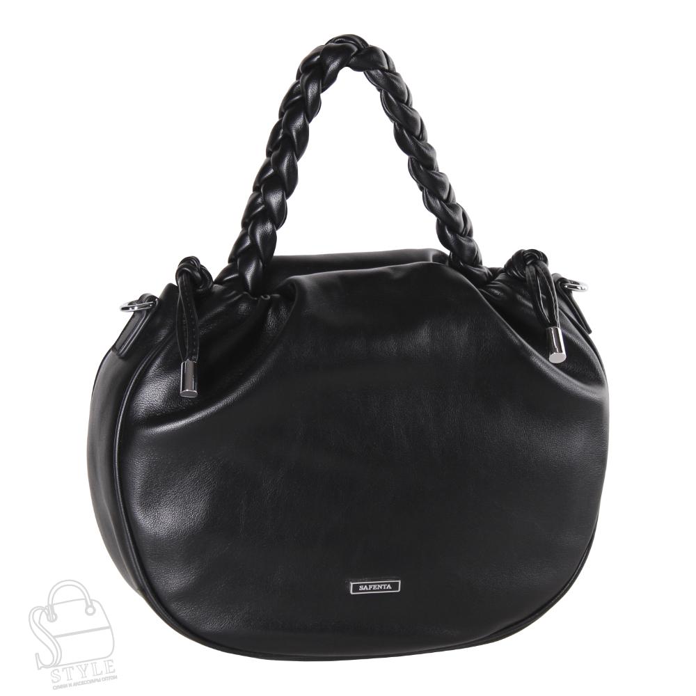 Сумка женская 593392 black Velina Fabbiano-Safenta/50