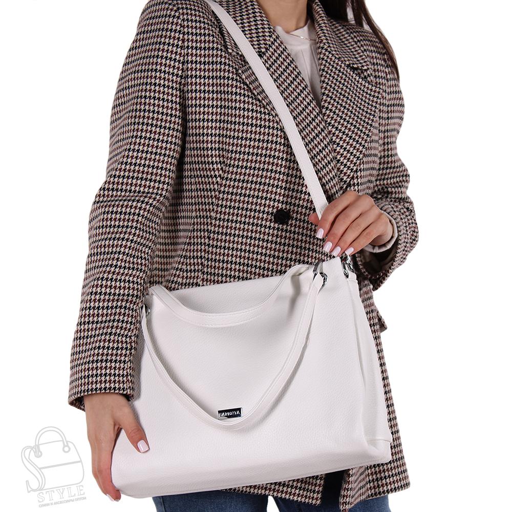 Сумка женская 575651 white Velina Fabbiano-Safenta/30