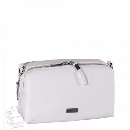 Сумка женская кожаная 99456 white Velina Fabbaino-Safenta/30 в Новосибирске
