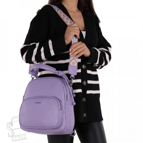 Рюкзак женский 670070-1 purple Velina fabbaino-Safenta/30
