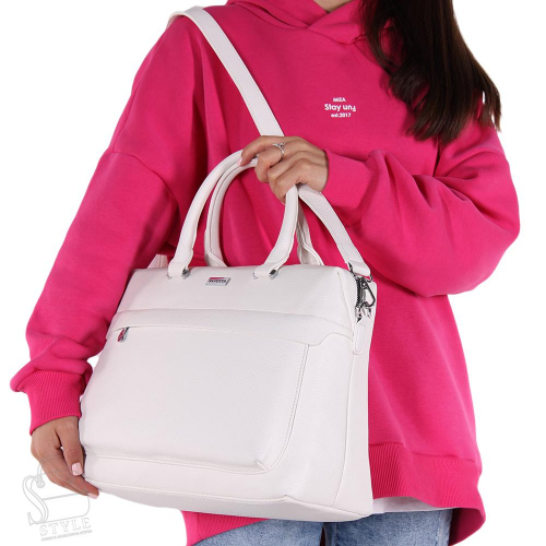 Сумка женская  575121-1 white Velina Fabbiano-Safenta/30