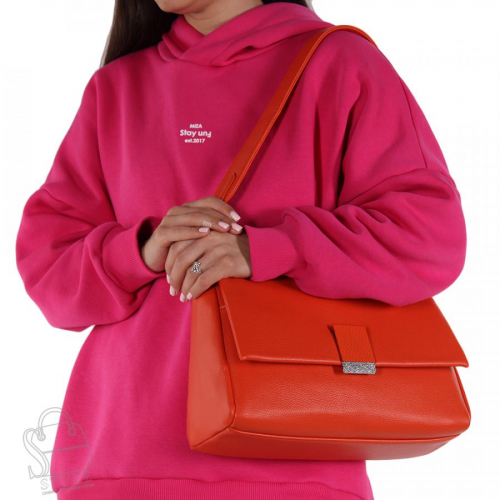Сумка женская  593407 orange red Velina Fabbiano-Safenta/30 в Новосибирске