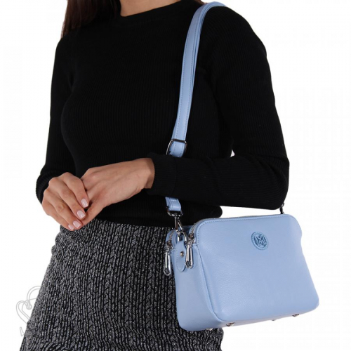 Сумка женская  88883-1 l.blue Valle Mitto/30 в Новосибирске