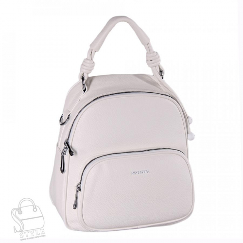 Рюкзак женский 670070-1 white  Velina Fabbiano-Safenta/30