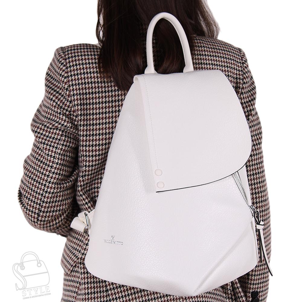 Рюкзак женский 1700-1 white Valle Mitto/30