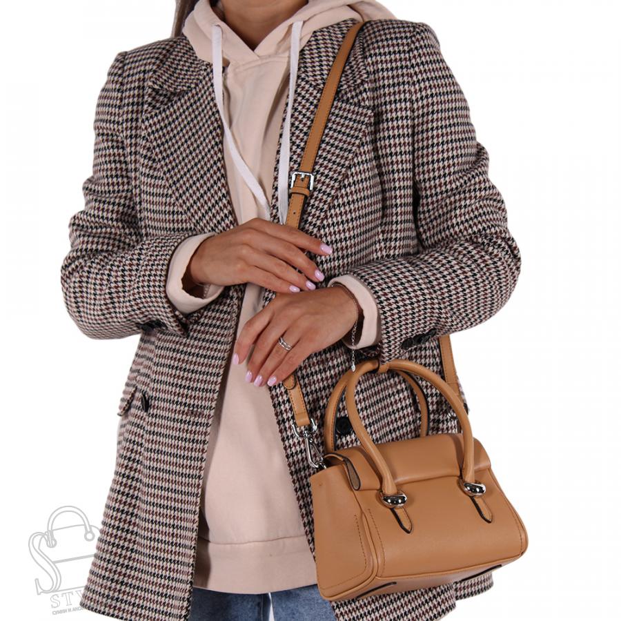 Сумка женская кожаная 23041185VG camel Vitelli Grassi/30