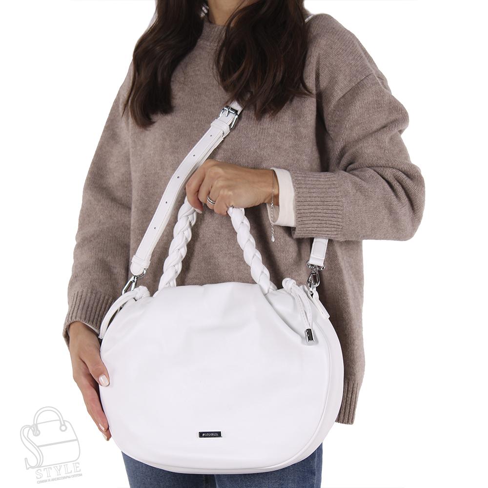 Сумка женская 593392 white Velina Fabbiano-Safenta/50