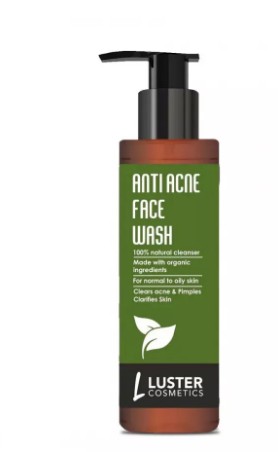 ст. цена245руб.! LUSTER Anti Pimple Face Wash Гель для умывания против акне 100мл
