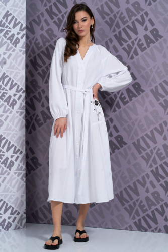 Платье Kivviwear 418001 белый