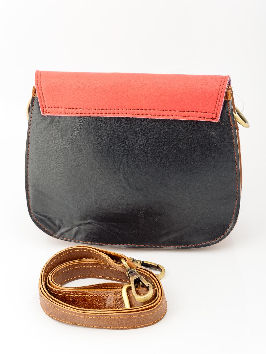 Сумка натуральная кожа через плечо №1122/30