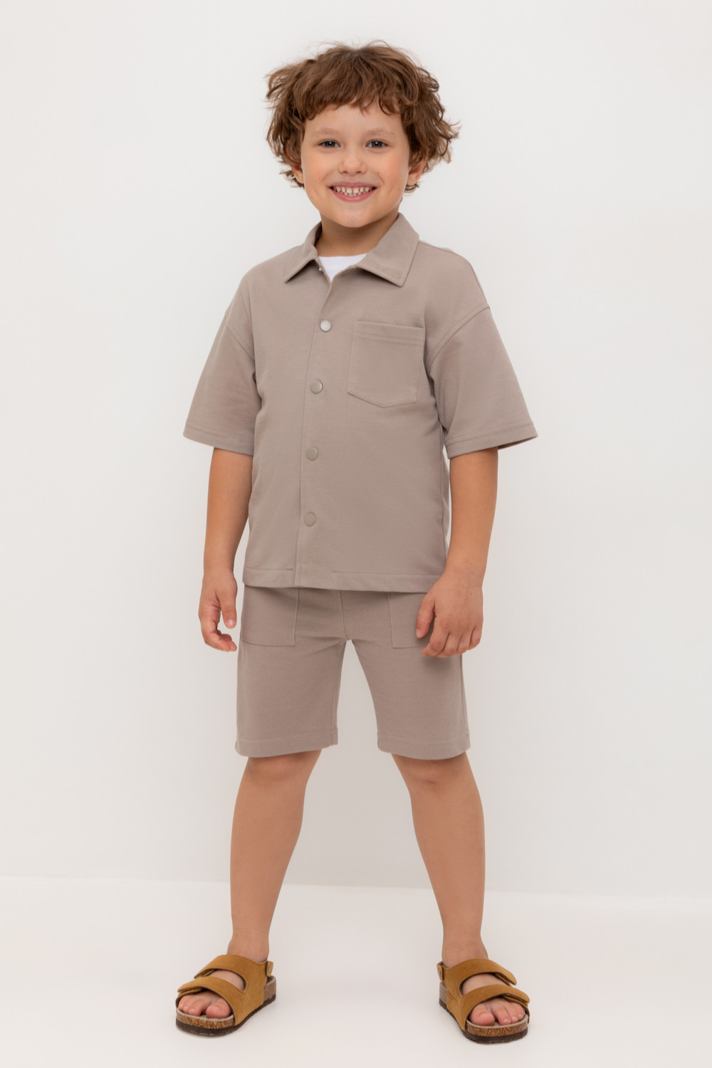 Crockid Шорты КР 400814-1 коричневый к556 Crockid
