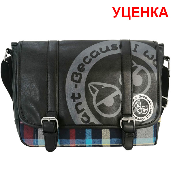 УЦЕНКА. СМ. ОПИСАНИЕ. Сумка молодежная. 028 black
