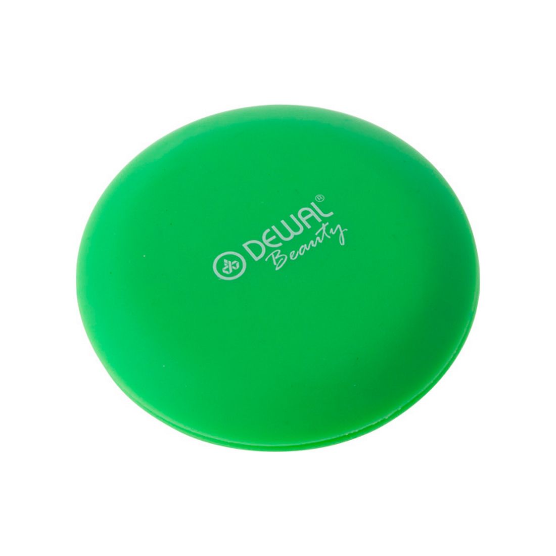 Dewal Beauty Зеркало косметическое карманное круглое / Комфорт DBK2706, зеленый, 60 мм