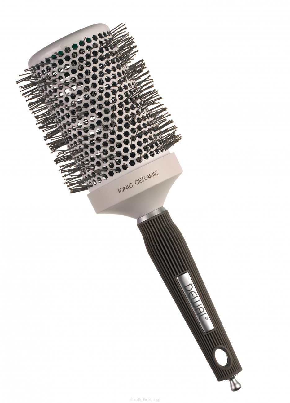 Dewal Термобрашинг для волос с керамическим покрытием / Ion Ceramic DW20199A1P1B-3Q, 62/82 мм, бежевый