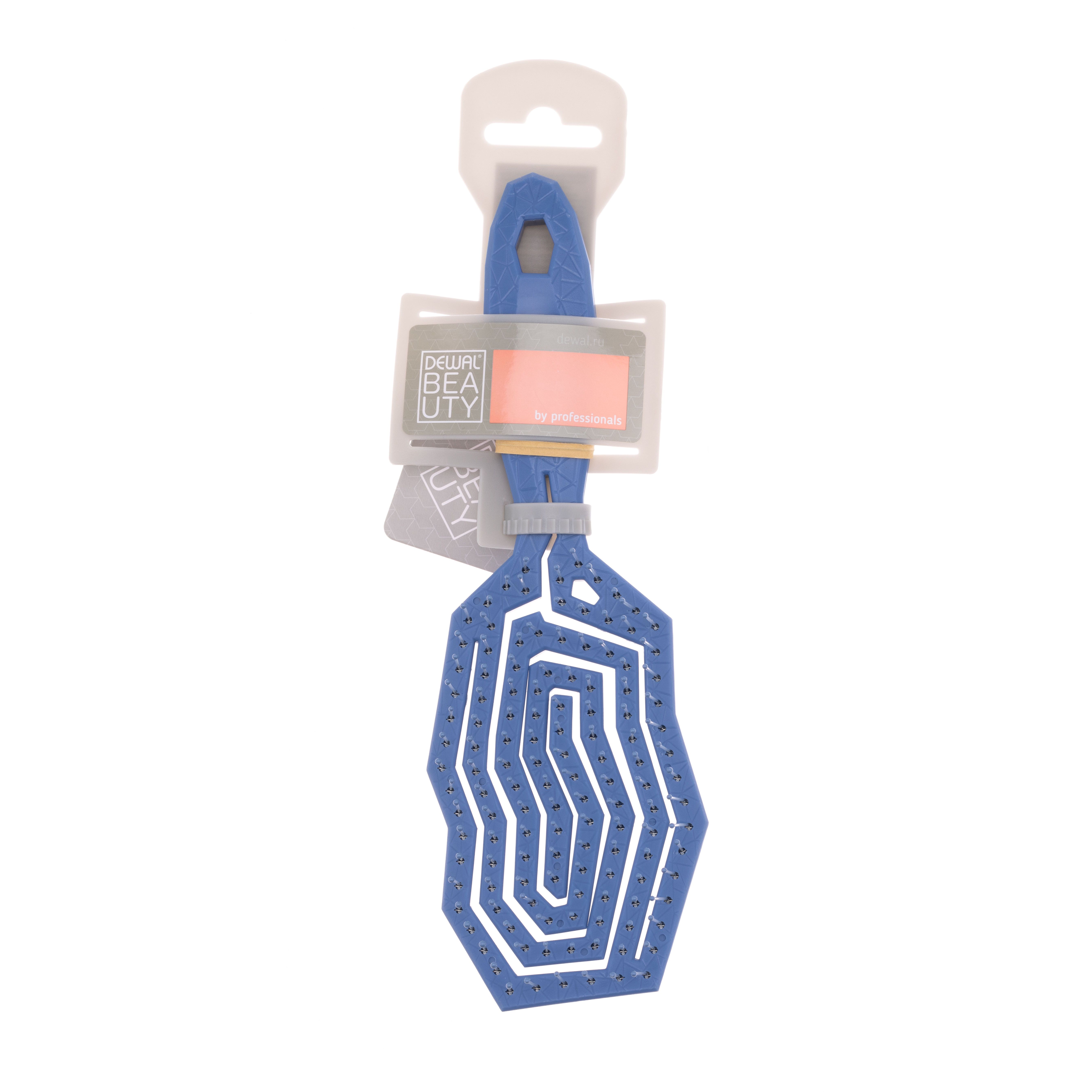 Dewal Beauty Щетка для волос продувная с нейлоновым штифтом / Eco-Friendly DBEA5457-Blue, айсберг, голубой