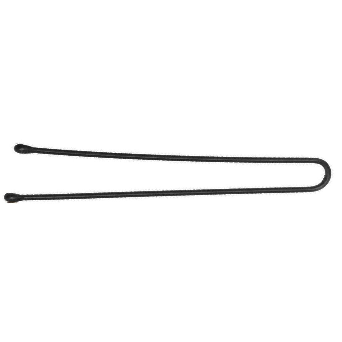 Dewal Шпильки для волос прямые SLT60P-1/60, 60 мм, черный, 60 шт.