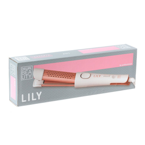 Dewal Beauty Щипцы-плойка для волос 2в1 / Lily HI2120-White, d 37 мм, 46 Вт, белый