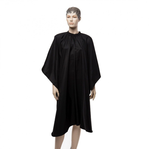 Dewal Пеньюар для стрижки «Матовый» AA09Black, 128 х 148 см, черный матовый