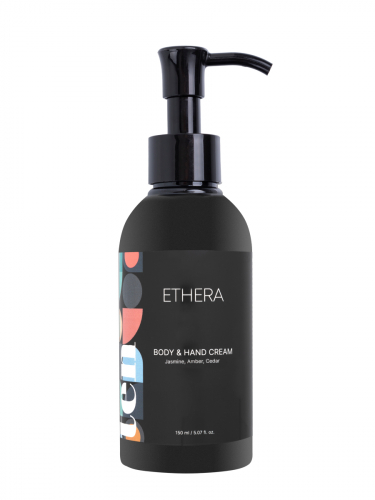 ETHERA Парфюмированный крем для кожи рук и тела / Jasmine, Amber, Cedar, 150 мл