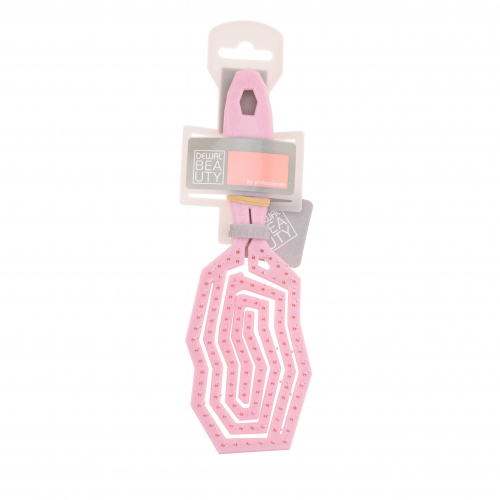Dewal Beauty Щетка для волос продувная с нейлоновым штифтом / Eco-Friendly DBEA5457-Pink, айсберг, розовый