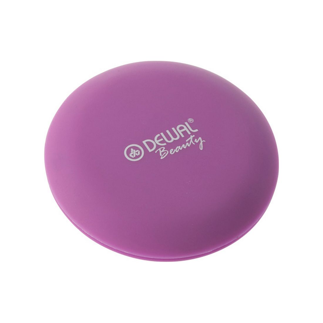 Dewal Beauty Зеркало косметическое карманное круглое / Индиго DBIN2706, розовый, 60 мм