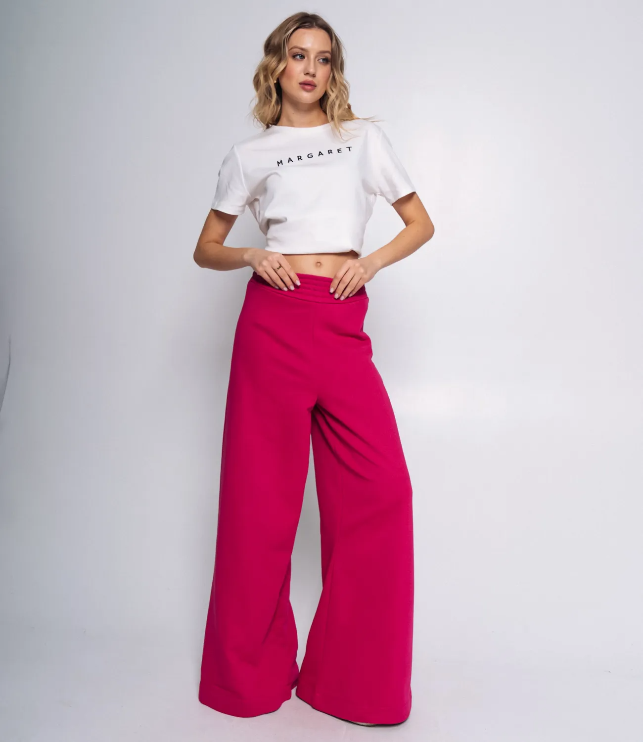 Спортивные брюки #ОБШ1632, фуксия