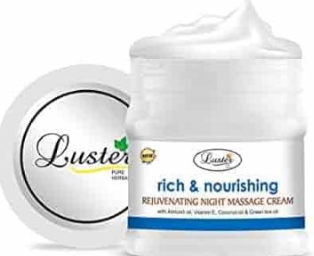 ст. цена321руб.! LUSTER Rich Nourishing Rejuvenating Massage Cream Ночной массажный крем для лица с миндальным и витамином E 500мл