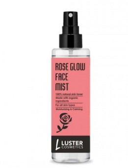 ст. цена195руб.! LUSTER Rose Glow Face Mist Skin Toner Увлажняющий мист-тонер для лица с экстрактом розы 115мл
