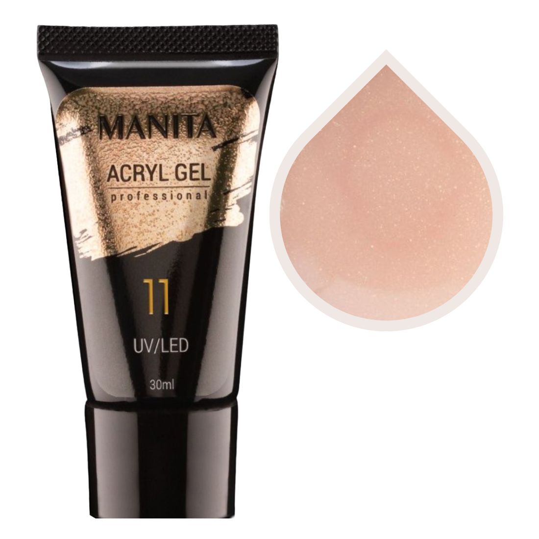 Manita Professional Акриловый гель для моделирования ногтей №11, 30 мл