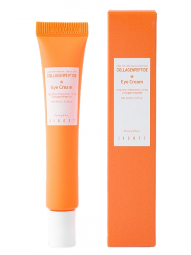 Jigott Крем для кожи вокруг глаз с коллагеном и пептидами / Collagen + Peptide Eye Cream, 30 мл