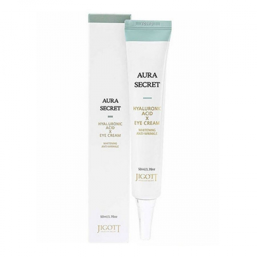 Jigott Крем для век с гиалуроновой кислотой / Aura Secret Hyaluronic Acid Eye Cream, 50 мл